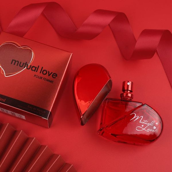 Mutual Love Heart Perfume Long Lasting Fragrance For Women 50 Ml