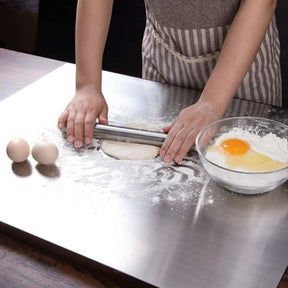 Stainless Steel Cutting Board Durable, Hygienic, And Easy To Clean—perfect For All Your Chopping Needs.