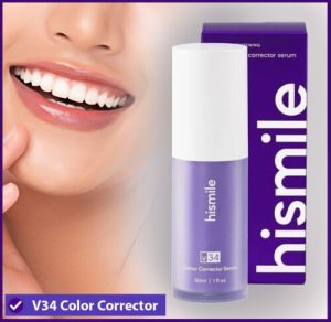 Teeth Brightening Hismiles V34 Colour Corrector Serum